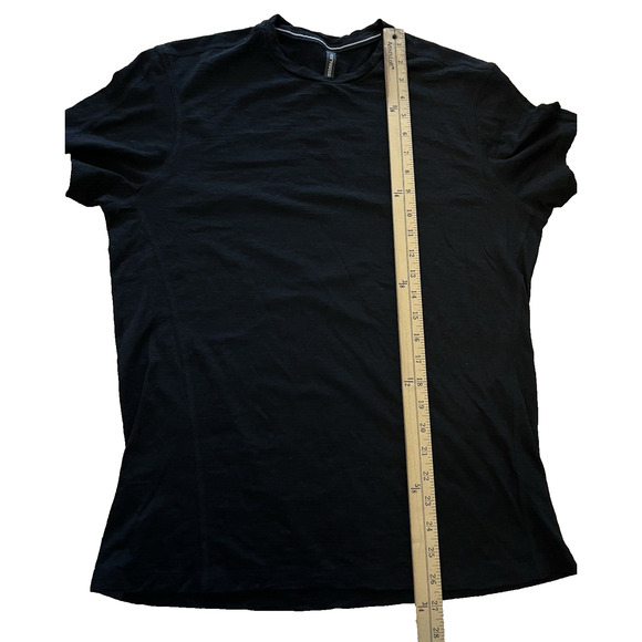 Ten Thousand The Merino Shirt Mens Large Black Tee T-Shirt Athletic Running Wool - Picture 7 of 8